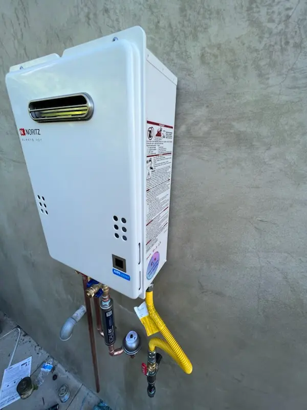 Tankless water heater installation for Lake Park homes